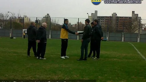 Continuaron los trabajos físicos