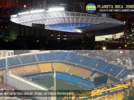 Una Bombonera en Barcelona