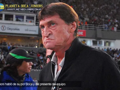 Falcioni: “Me sorprendió ver a Boca penúltimo”