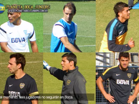 Las bajas del plantel