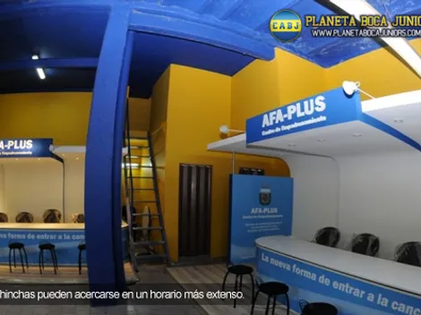 Nuevo horario para hacer el trámite de AFA Plus en Boca