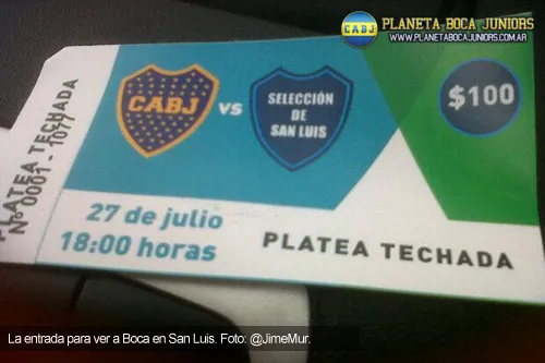 san luis amistoso boca boca boca