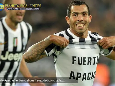 No afloja: ¡Tevez volvió a gritar en Italia!