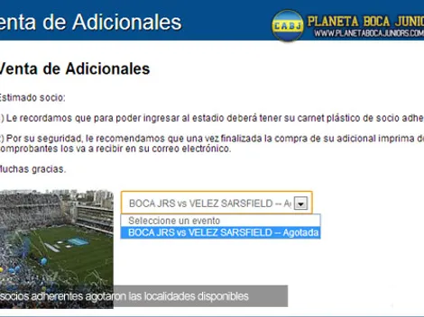 Los adherentes agotaron sus adicionales