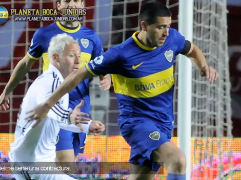 Riquelme, contracturado