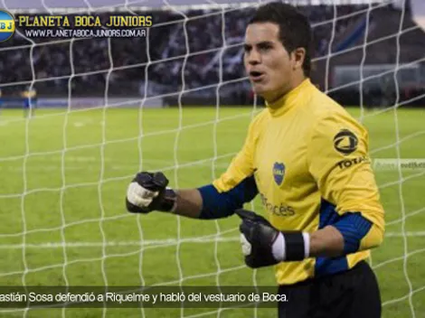 Sosa: “Riquelme es un señor y es mi ídolo”