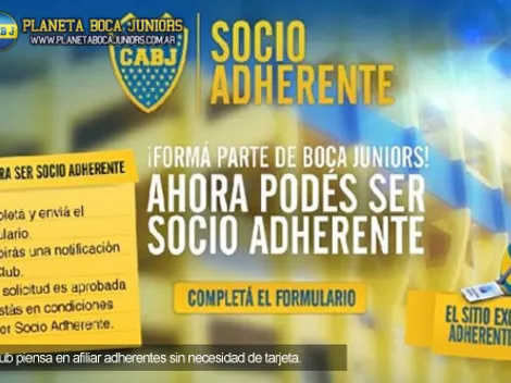 Boca piensa asociar adherentes sin tarjeta de crédito