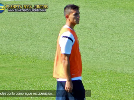 Paredes: “De a poco voy estando mejor”