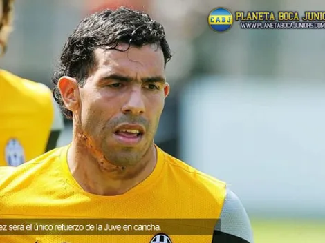 Tevez, ansioso de cara al debut: "Estoy muy metido"