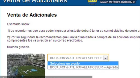 Agotadas las 4500 populares para adherentes