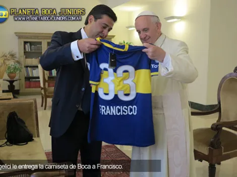 Angelici visitó al Papa en el Vaticano