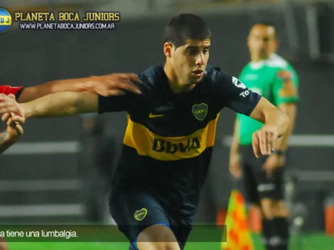 Insúa, con lumbalgia