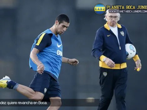 Méndez: “En mis vacaciones, pensaba en Boca”