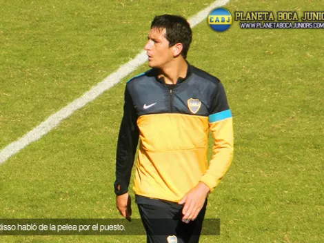 Burdisso: “Hoy estoy en Boca peleando un lugar”