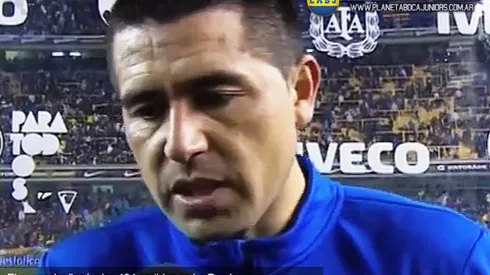 Riquelme: "De local lo estamos haciendo cada vez mejor"