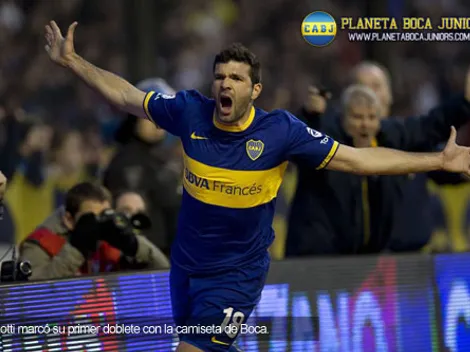 Gigliotti: “Me estoy acostumbrando a la camiseta de Boca”