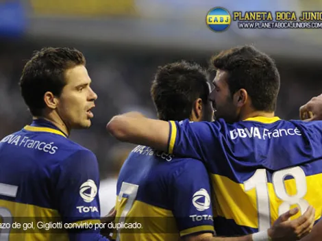 Fútbol y goles en La Bombonera