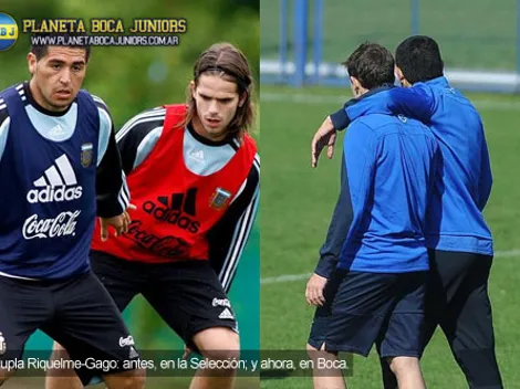 ¿Cómo les fue a Gago y Riquelme jugando juntos?