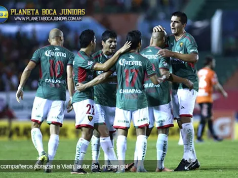 Viatri festejó en México