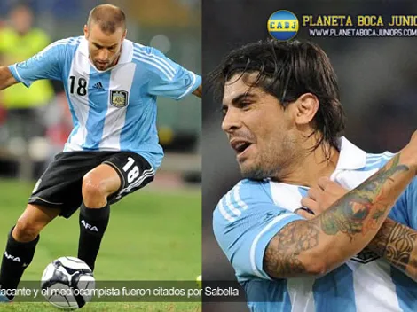 Banega y Palacio, a la Selección