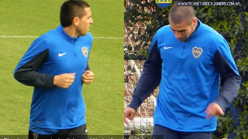 Con Riquelme y Méndez de 4, Bianchi probó al equipo