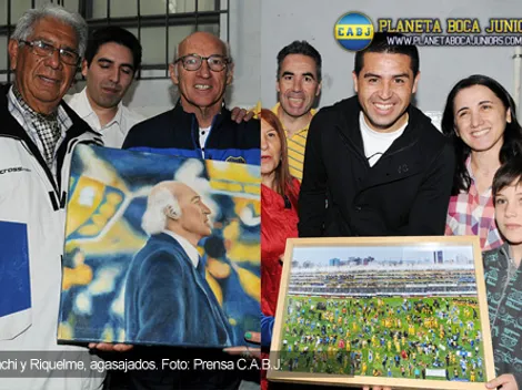 Homenaje a Bianchi y Riquelme