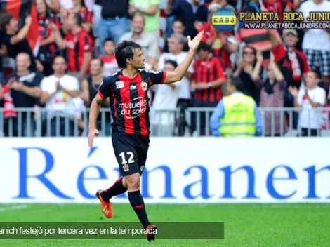 Cvitanich abrió el camino para el Niza