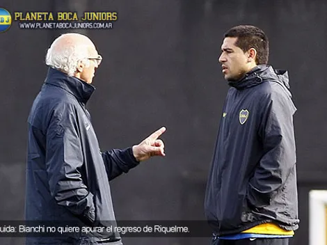 "Se habla de más de la lesión porque se trata de Riquelme"