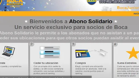 Hasta el jueves, los abonados podrán ceder sus lugares