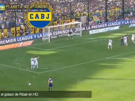 Video: el golazo de Ribair