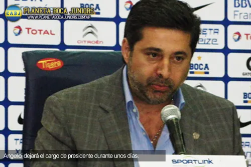 angelici licencia presidente boca boca
