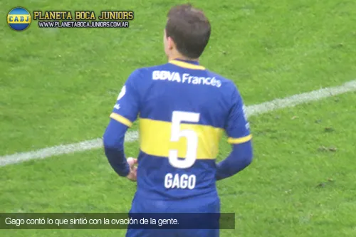 gago presente post racing riquelme boca boca