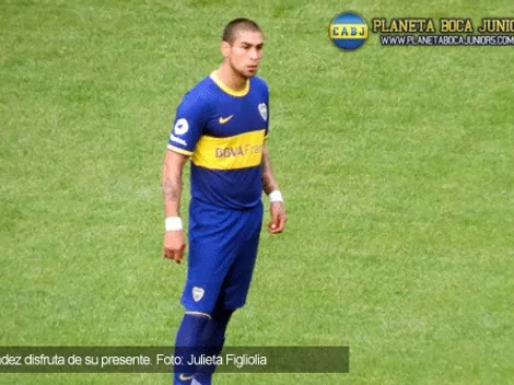 Méndez: "No pensé que me iba a poder quedar en Boca"