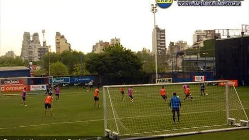 Fútbol reducido, sin Riquelme