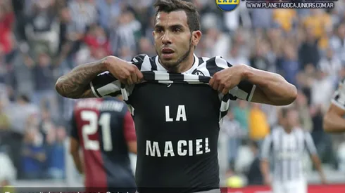 Tevez le devolvió la sonrisa