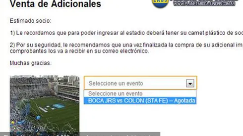Se agotaron las entradas para Adherentes
