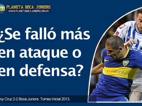 Análisis táctico: Godoy Cruz 2 – 2 Boca Juniors