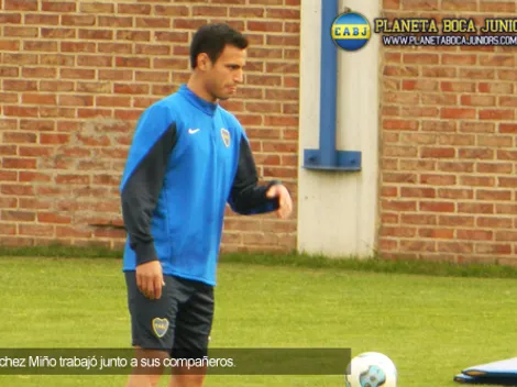 Sánchez Miño, junto al grupo