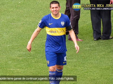 Riquelme: "Todavía tengo nafta en el tanque para seguir jugando"