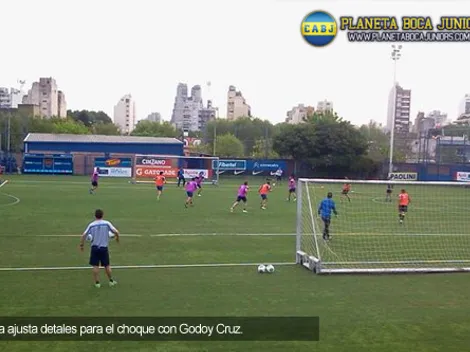 Ensayo de fútbol y más cambios