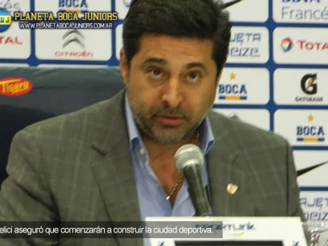 Angelici: “En febrero comenzaremos las obras para la ciudad deportiva”