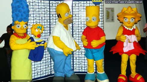 La presentación de Los Simpson, en fotos