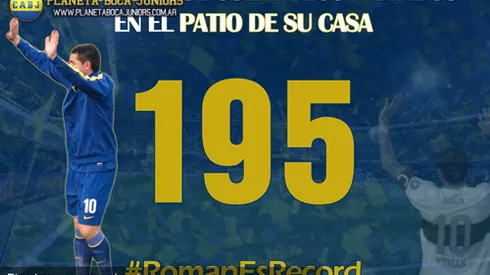 Riquelme rompe récords