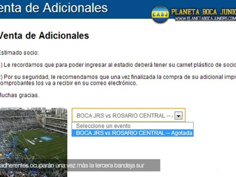 Los adherentes agotaron sus entradas