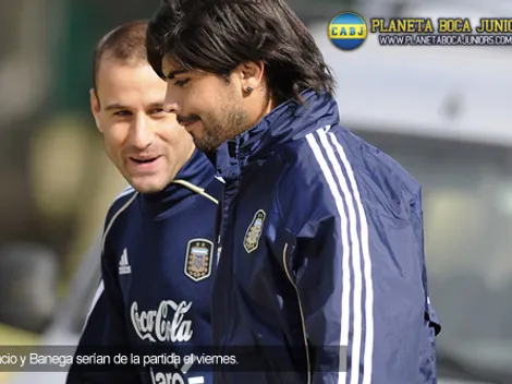Banega y Palacio se perfilan como titulares