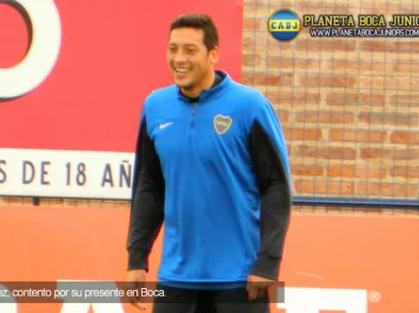 Pérez: “La alegría de ganar un clásico con la camiseta de Boca, no me la saca nadie”