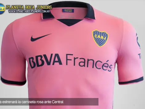 Ante Central, Boca usará la camiseta rosa