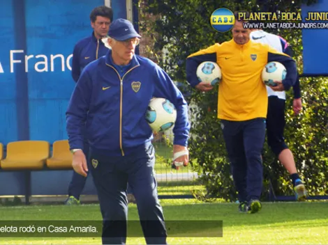 Primera práctica de fútbol de cara al Superclásico