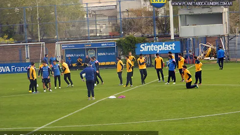 Concentrados en River: Vuelven el "Cata" y Erbes