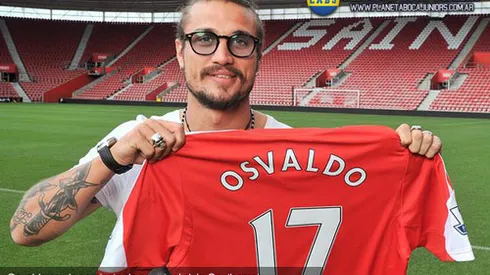 Osvaldo: “Sueño con jugar en Boca”